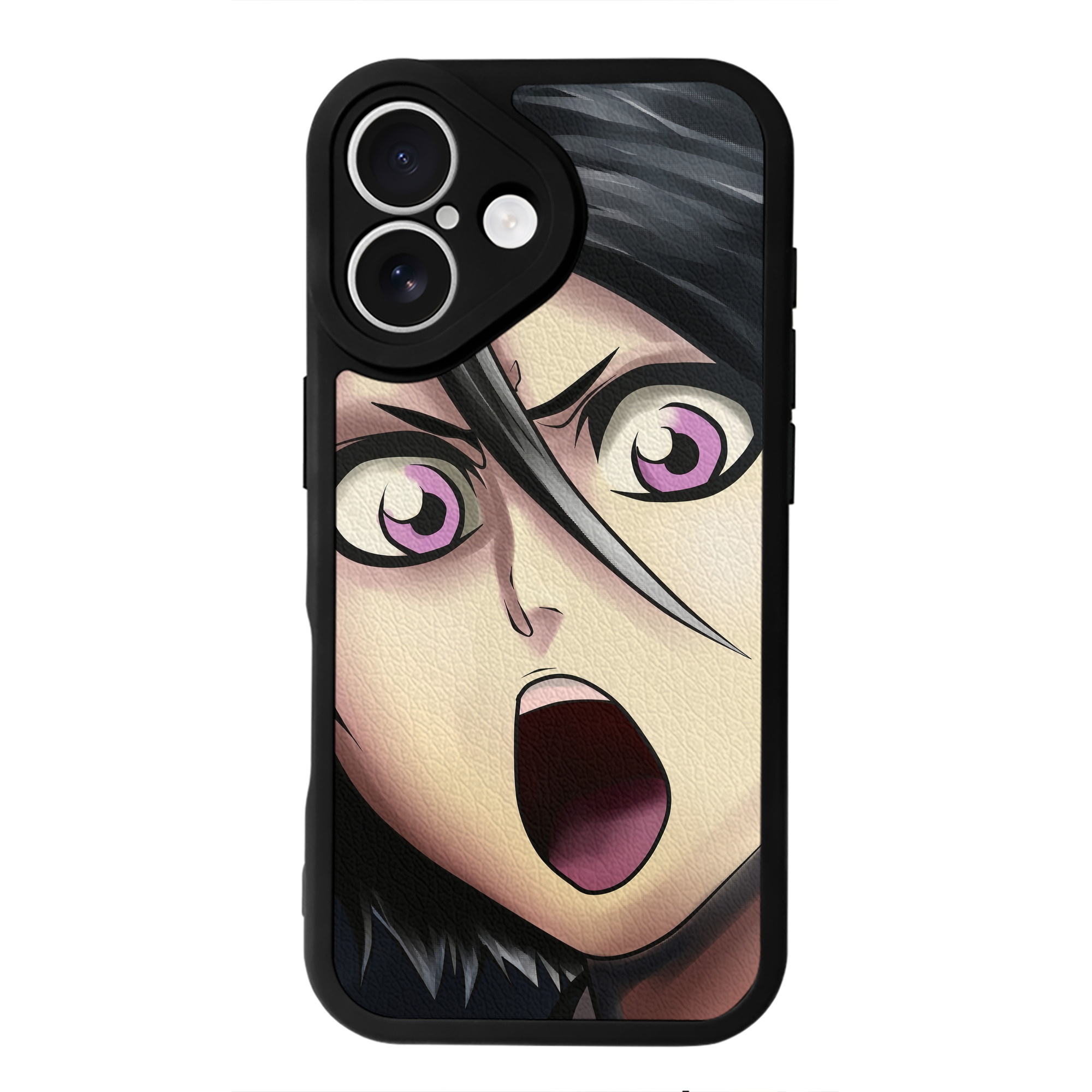 （画像用） ブリーチ BLEACH 【iPhone 16シリーズ対応】シリコンスマホケース（レザー調） 材質：シリコン